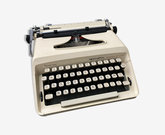 Ancienne machine a ecrire Remington monarch deluxe 1970