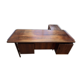 Arne vodder bureau in rio rosewood for sibast model with sideboard.