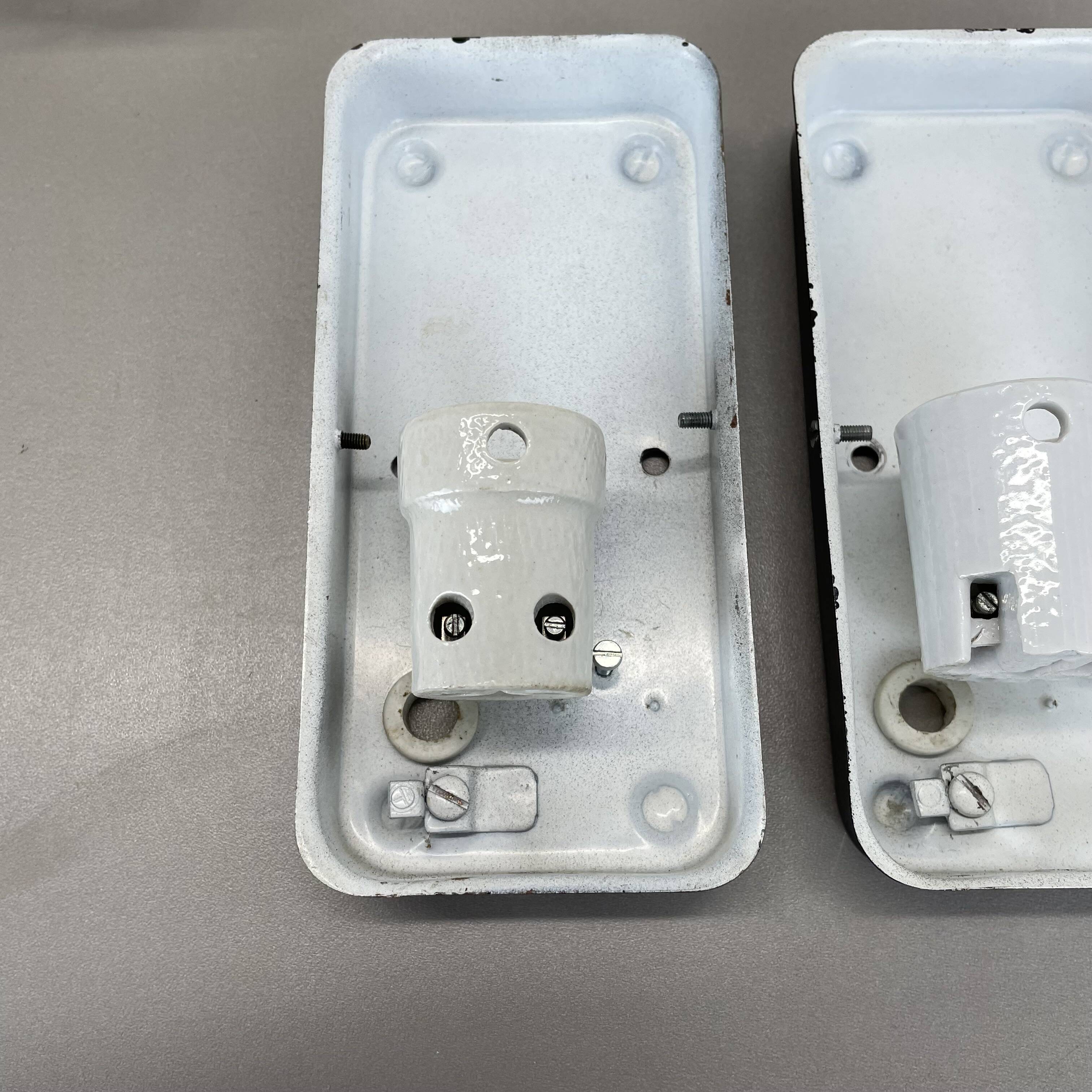 Set of Two 'BUBBLE' Glass Wall Lights in the Tynell Style, Germany, 1970s