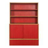 Buffet en placage de noyer rouge, années 1950