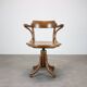 1993 ton czechoslovakia bentwood swivel armchair in the thonet tradition