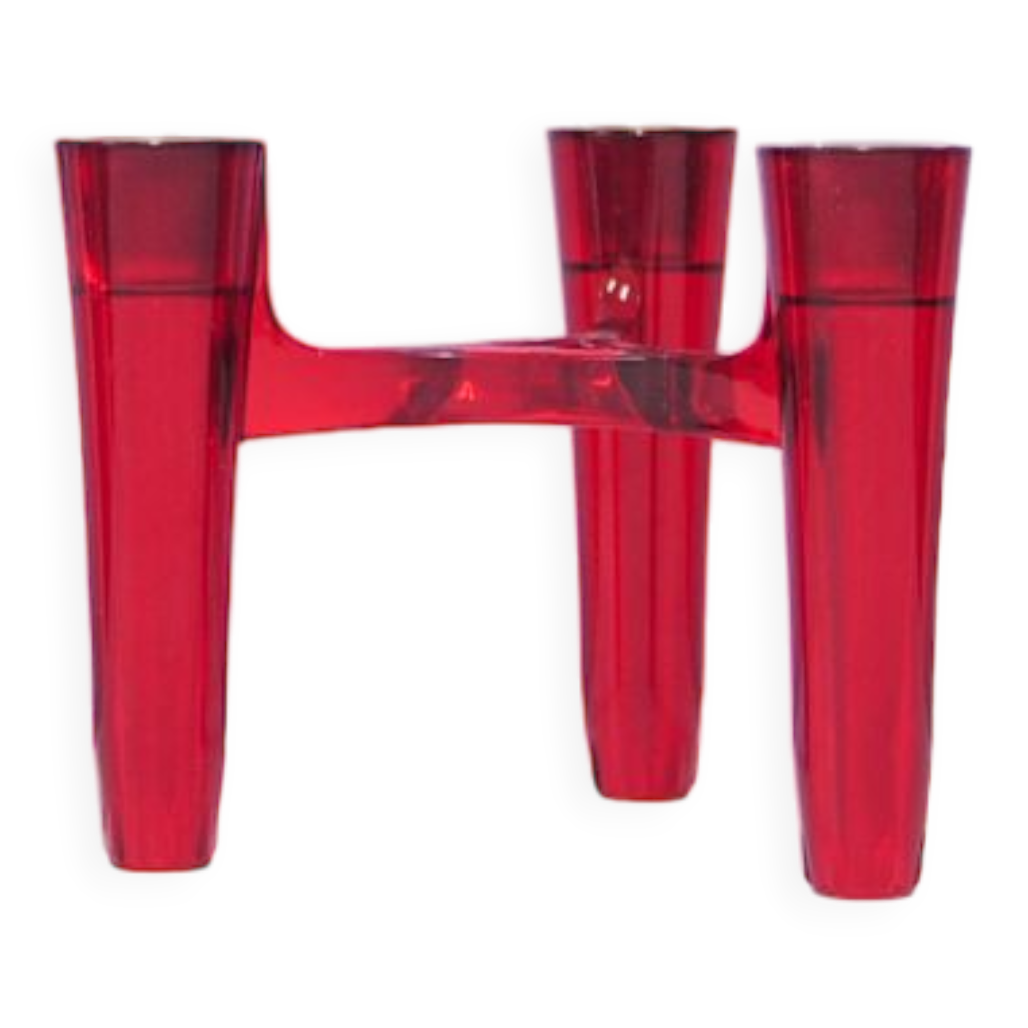 Vintage plastic candlestick koziol