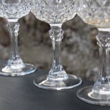 4 flûtes en cristal