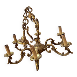 Bronze chandelier