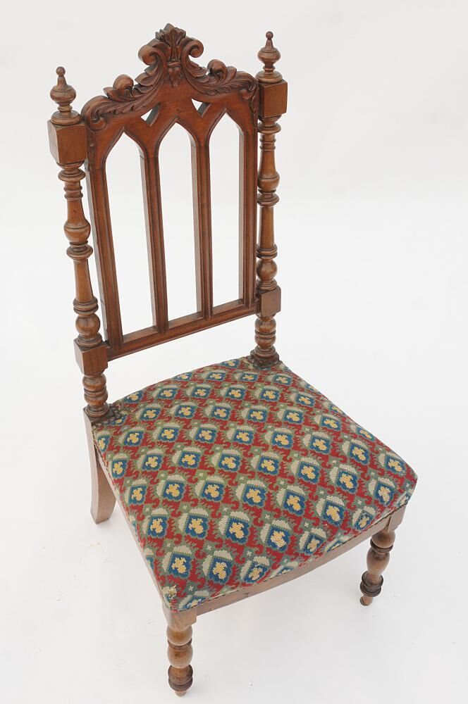 Neo-Gothic style chair