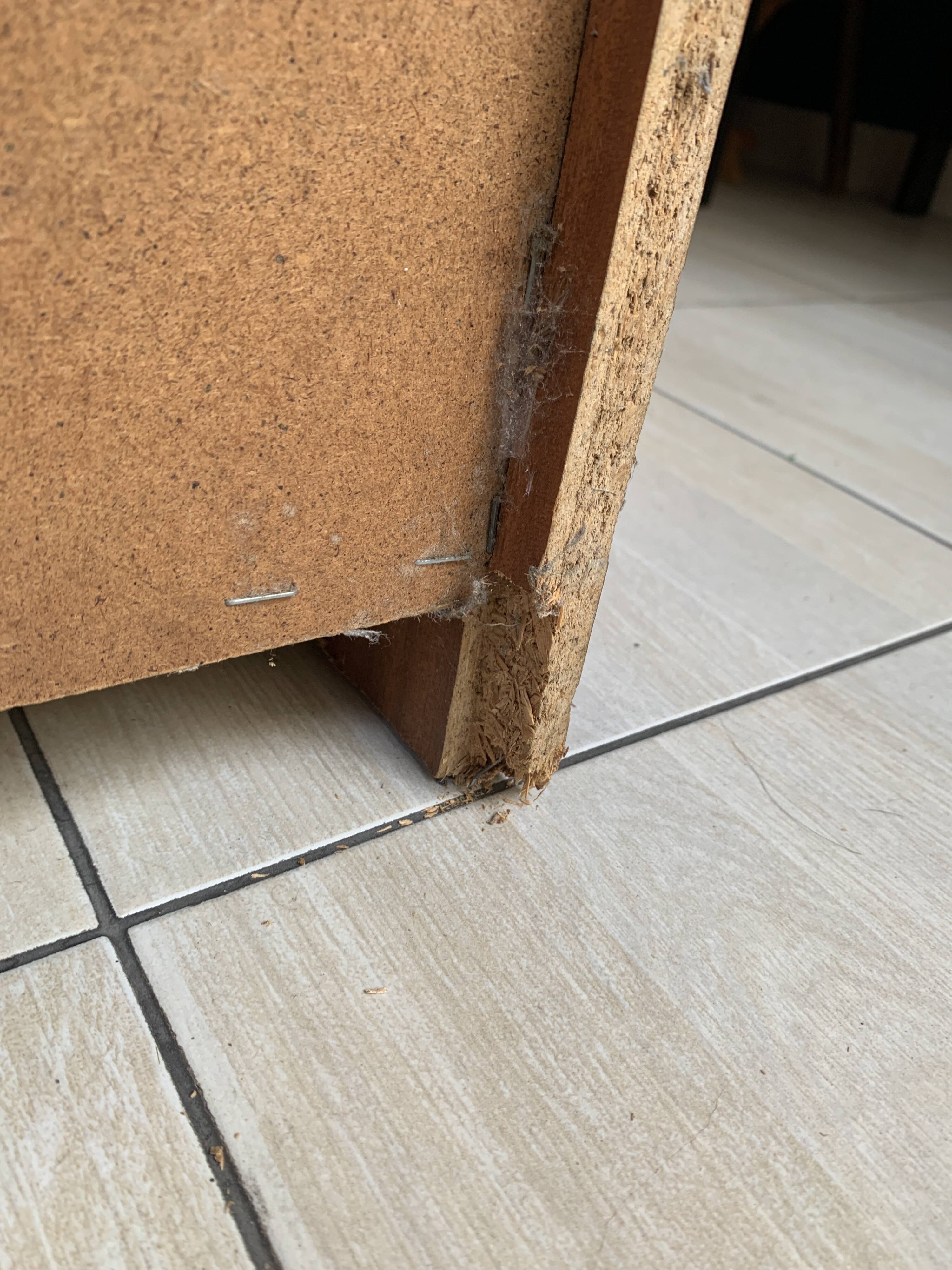 Vintage shoe cabinet