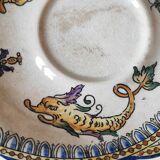 Gien plate, 19th century