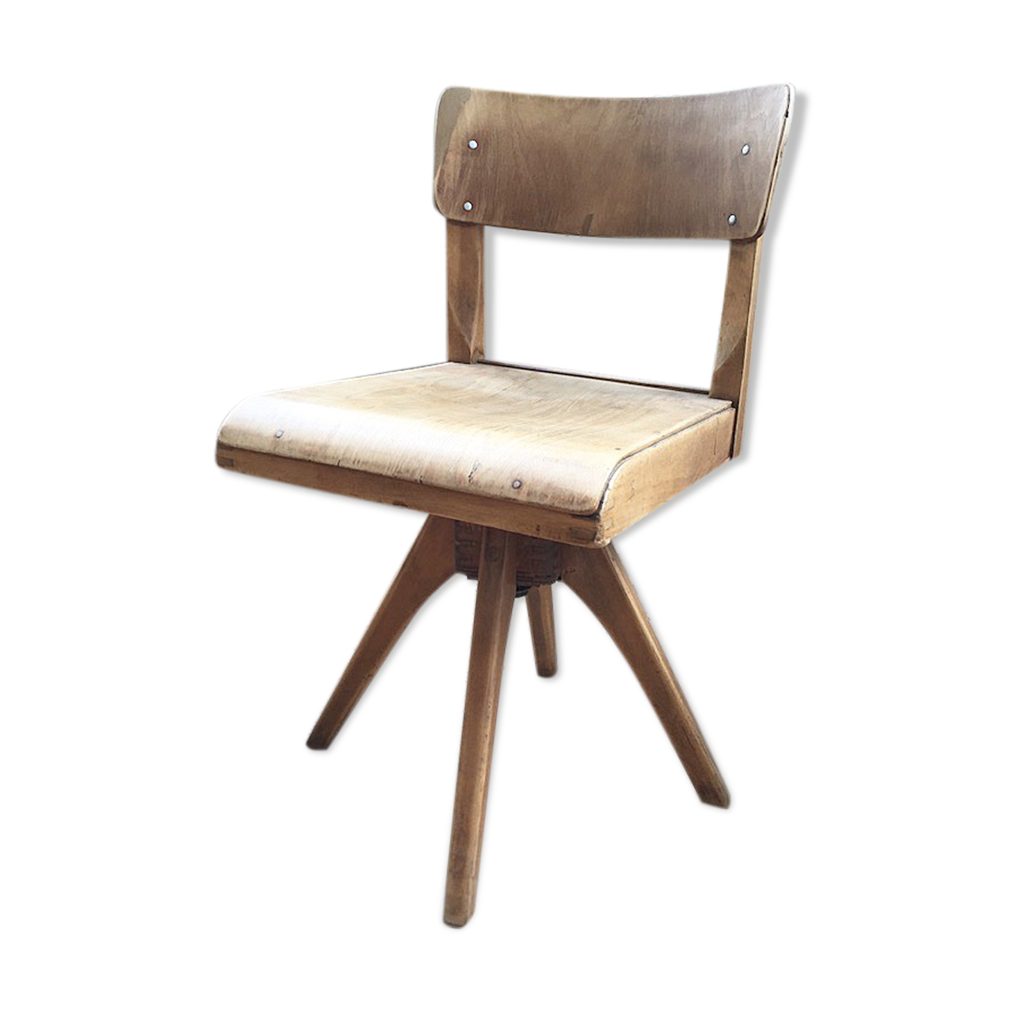 Casala beech swivel chair