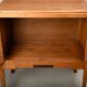 Art Deco Amsterdam School Tea or Display Cabinet in solid oak, Netherlands