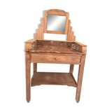 Sandblasted art deco dressing table