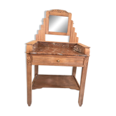 Sandblasted art deco dressing table