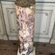 Column in purple and white breccia marble from Carrara, 19th century