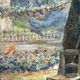Paul Schaan (1857-1924): The Medici Fountain in the Luxembourg Gardens. Oil on canvas
