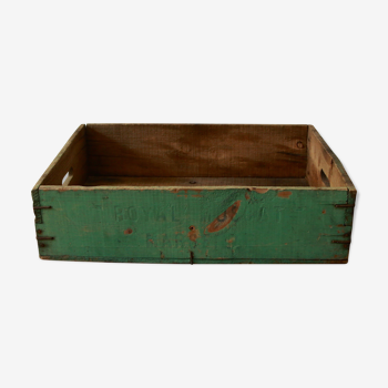 Old wooden box