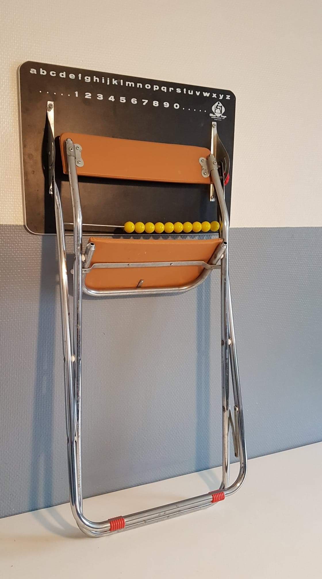 chaise bureau pliable pour enfant Gico toys des années 70
