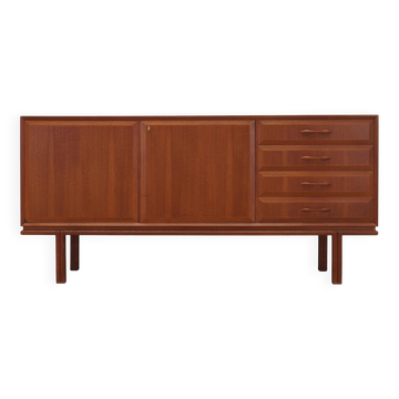 Teak sideboard, Swedish design, 1960s, manufacture: Örnen Möbelfabrik