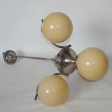 Chandelier Art deco Gisun , designed by Jaroslav Anyz in the 1930s