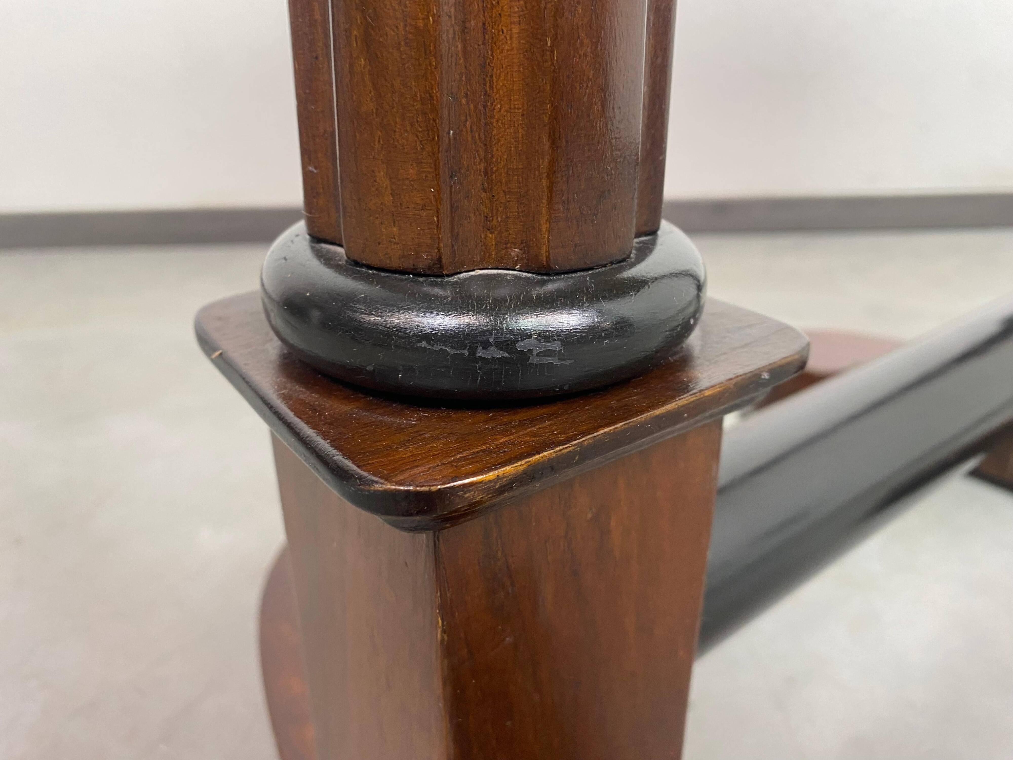 Biedermeier side table from the 19th century