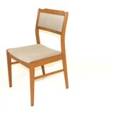 Set de 4 chaises en hêtre, Suède, 1960
