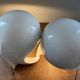 Pair of Dania lamps by Dario Tognon for Artemide vintage 1969