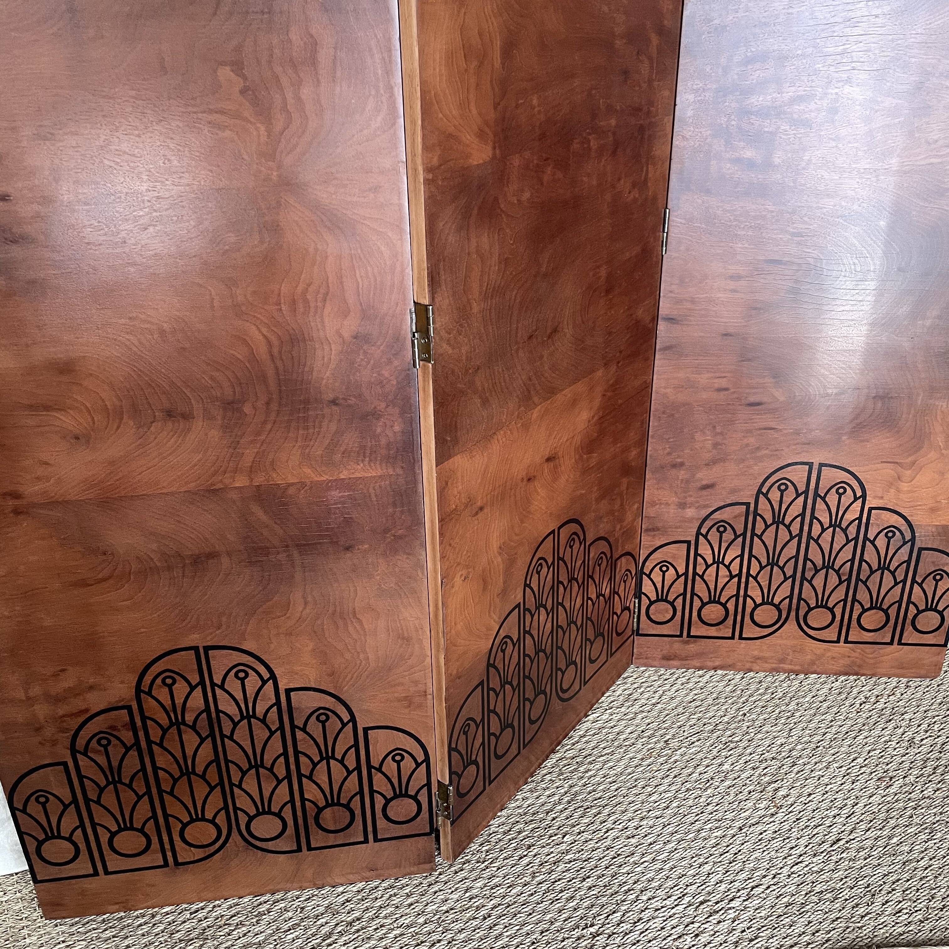 Art Deco screen