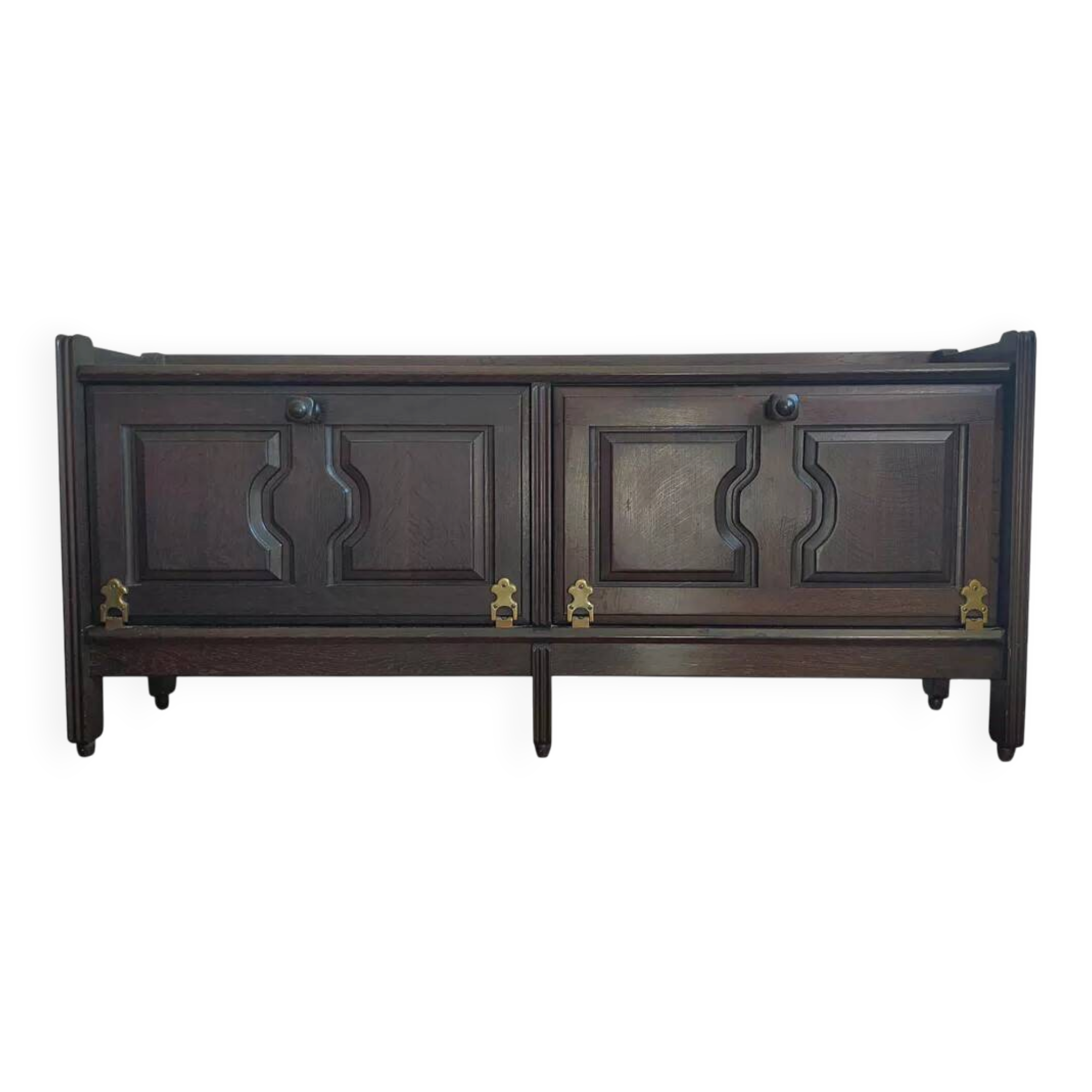 Enfilade Guillerme and Chambron in stained oak