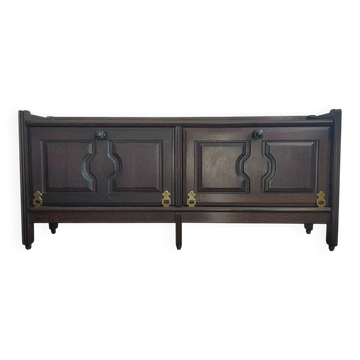 Enfilade Guillerme et Chambron en chêne teinté
