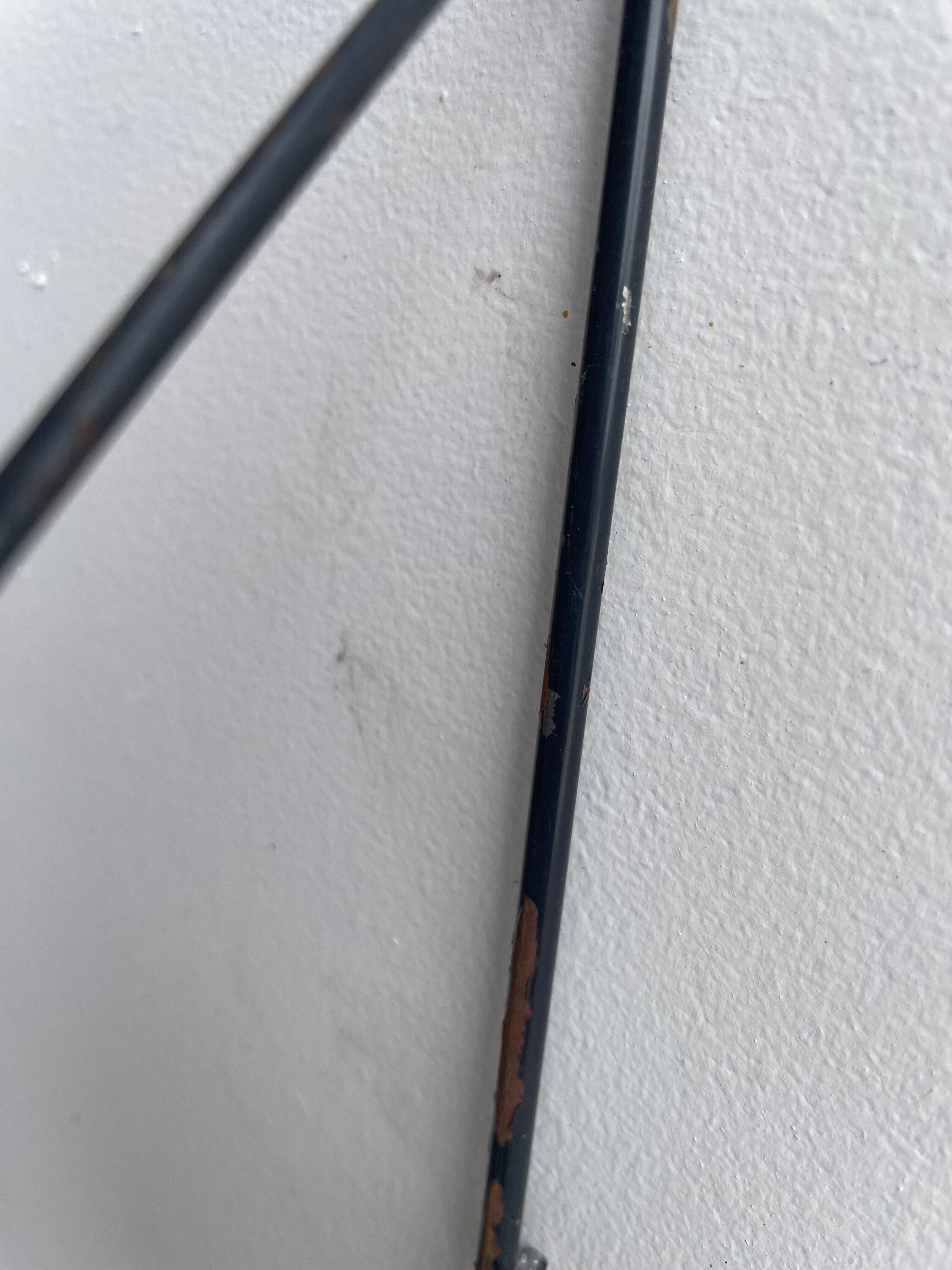 Vintage metal wall shelf wall rack minimalistic 1960’s