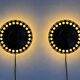 Wall sconces, Bankeryd, Nils Ledung, Copper, swedish, 70/80s, pair