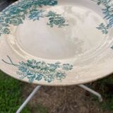 6 Flat plates iron earth by Bertrand Bordeaux / model Anémones