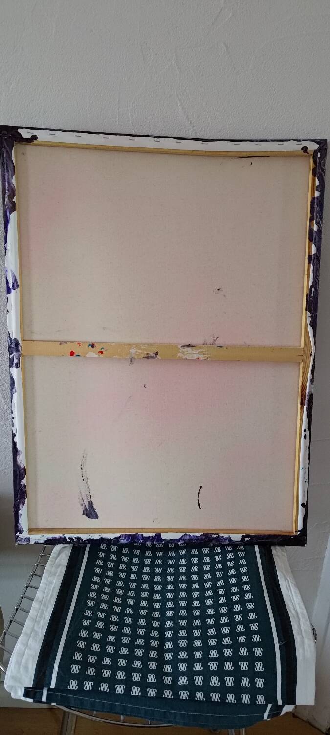 Abstract oil painting