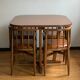 Built-in table and chairs Thonet