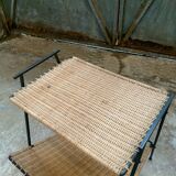 Pair of Raoul Guys Wicker Magazine Racks Circa 195