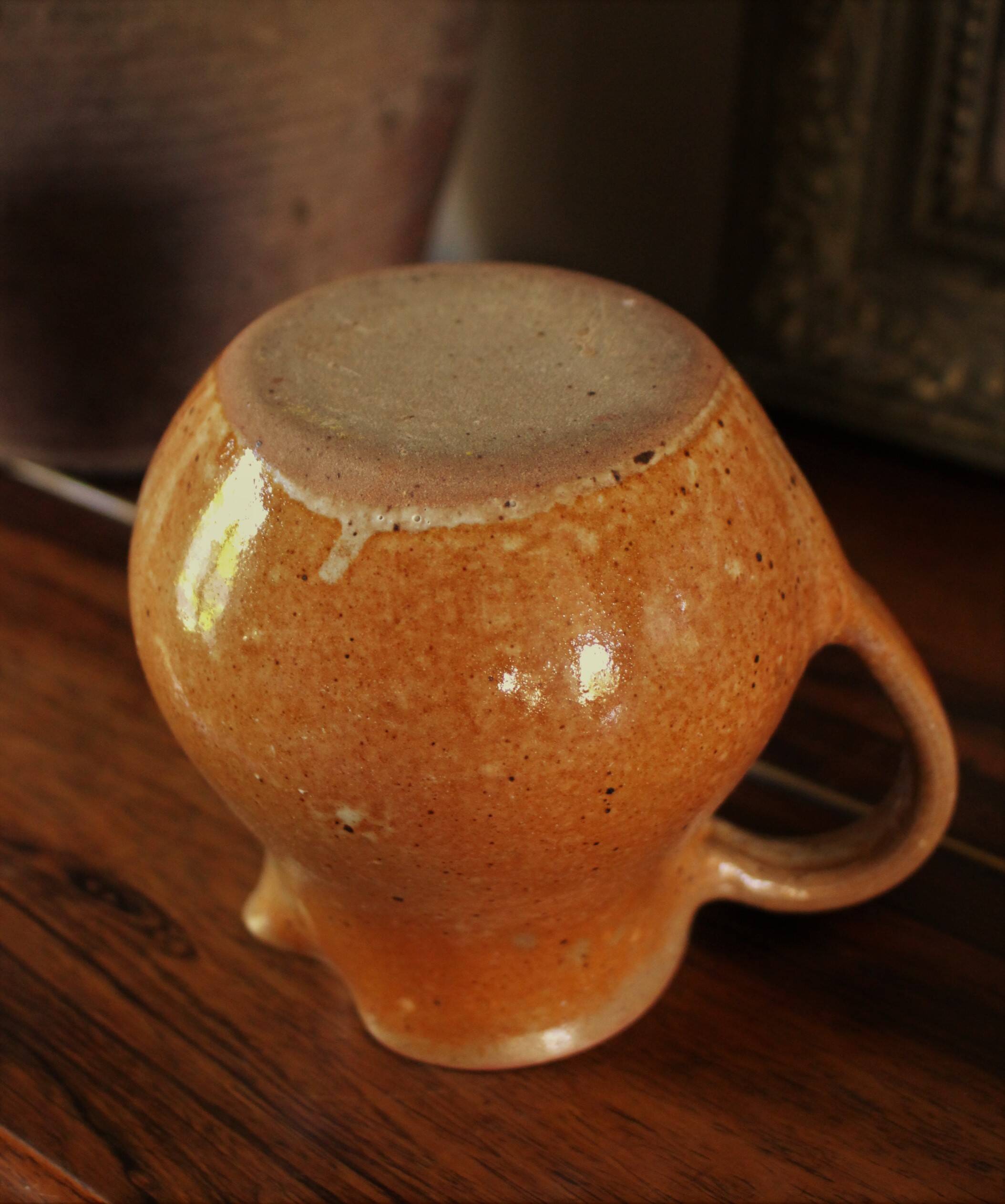 Vintage stoneware pitcher