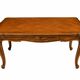 Table de style Louis XV chêne massif à rallonge