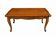 Table de style Louis XV chêne massif à rallonge