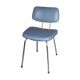 Vintage ski and chrome chair 1950