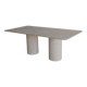 Olympia Rectangular Dining Table - Natural Travertine