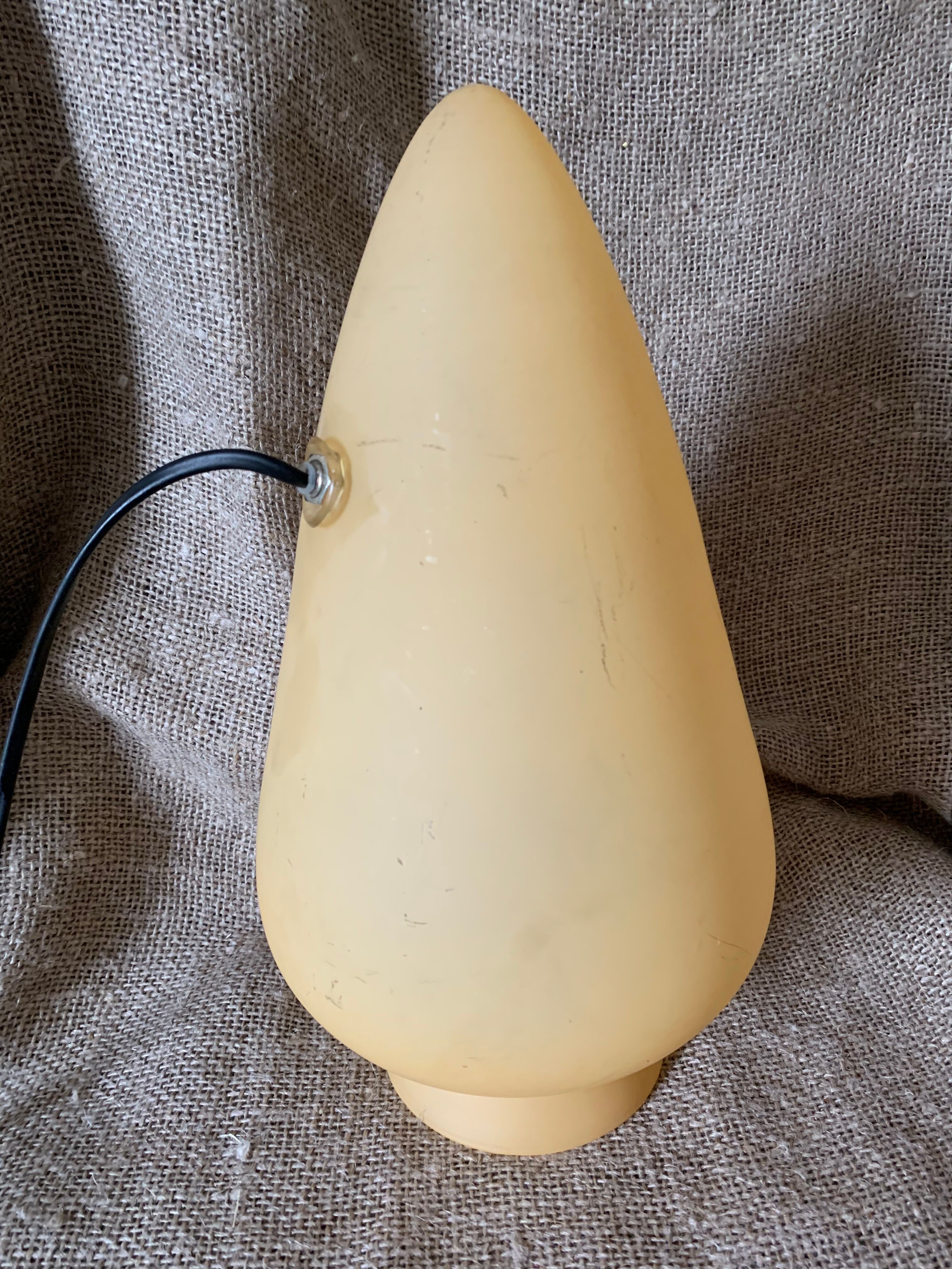 Vintage yellow lamp