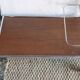 Vintage trolley Wood and chrome 70's
