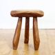 Vintage solid wood stool