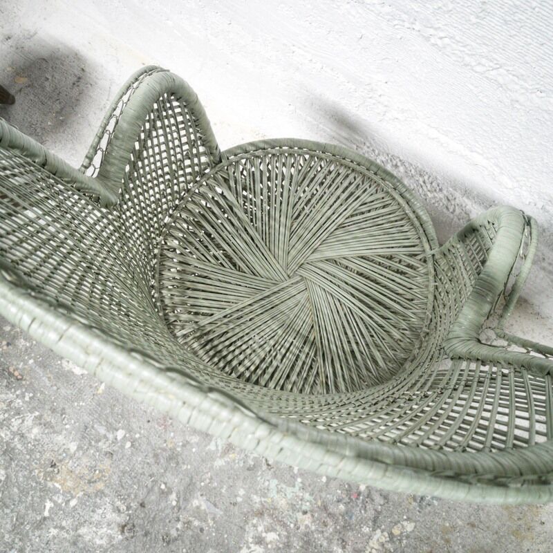 Emmanuelle armchair in buri