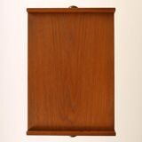 Scandinavian teak bedside table