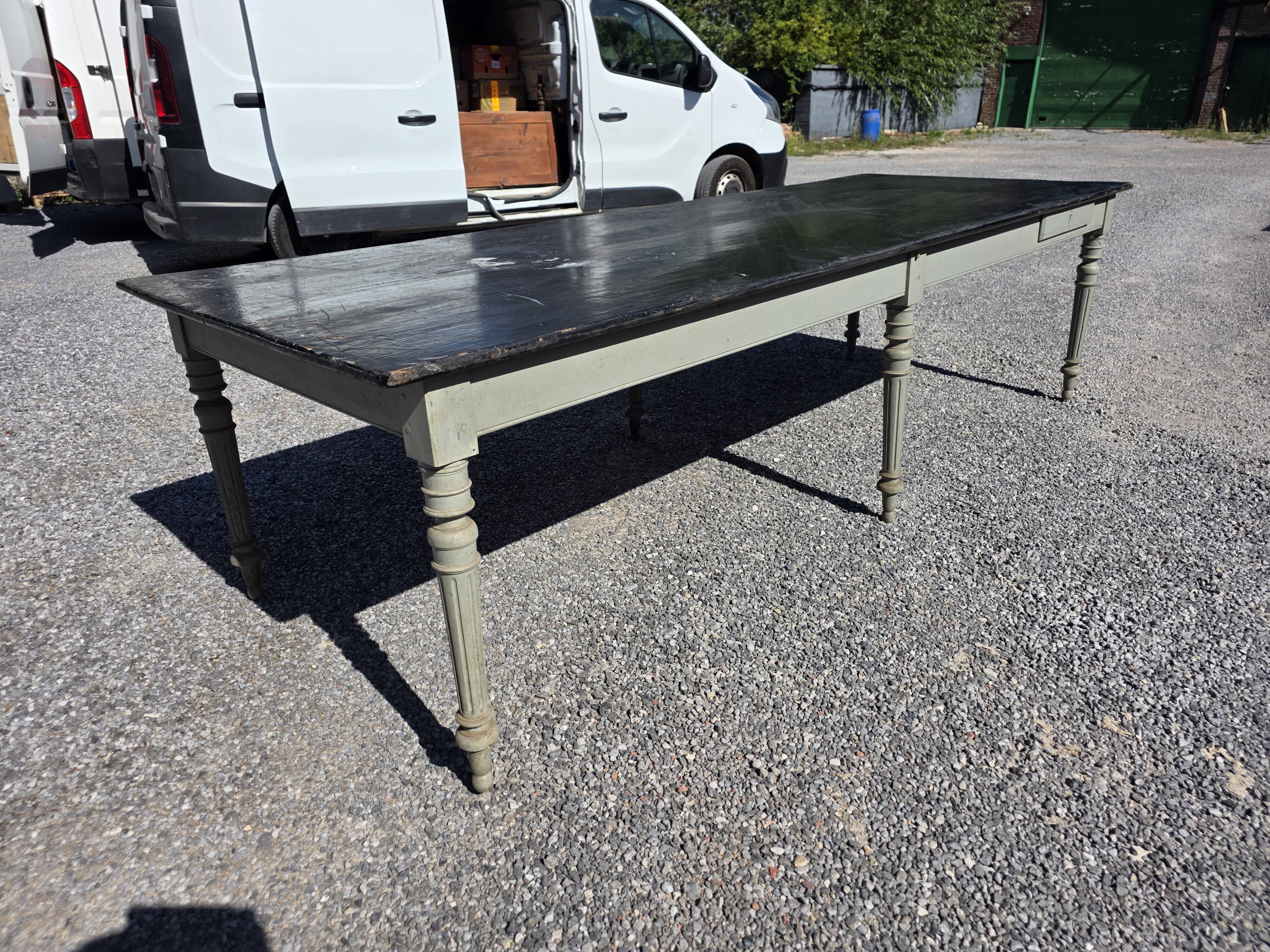 Old farmhouse table, 300 × 108cm