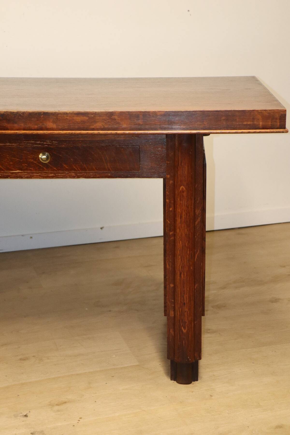 Bureau Moderniste en chêne époque Art Déco, 1940