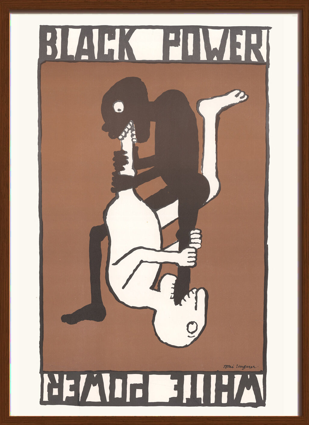 Black Power/White Power. Tomi UNGERER