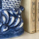 Duo of vases in antique slip