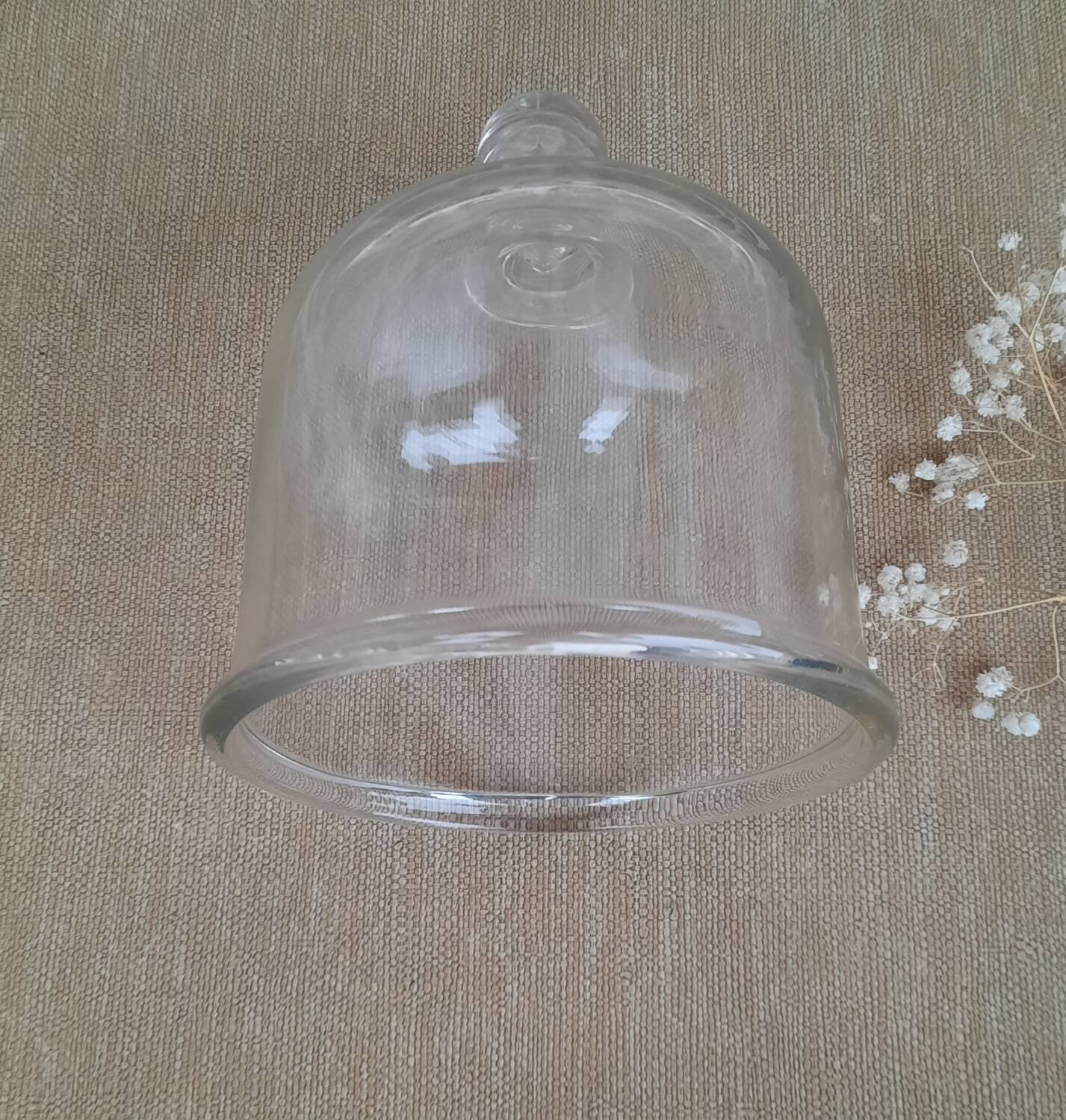 Old glass bell