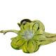 Vintage green Murano glass bowl