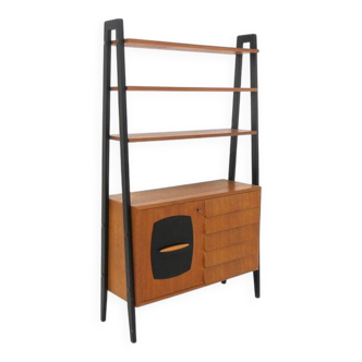 Scandinavian "Tema" teak bookcase, Möbel-Ikea, Sweden, 1960